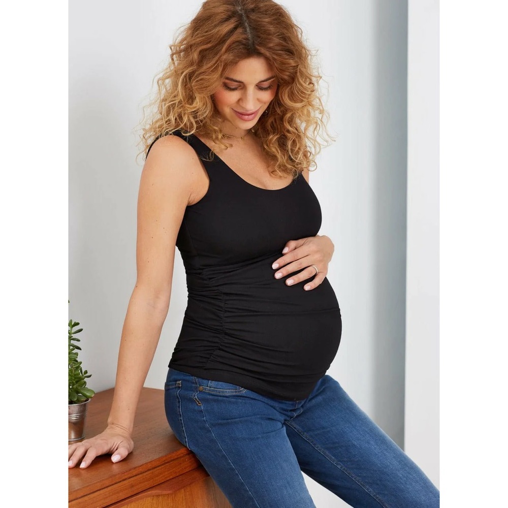 Isabella Oliver scoop neck maternity tank